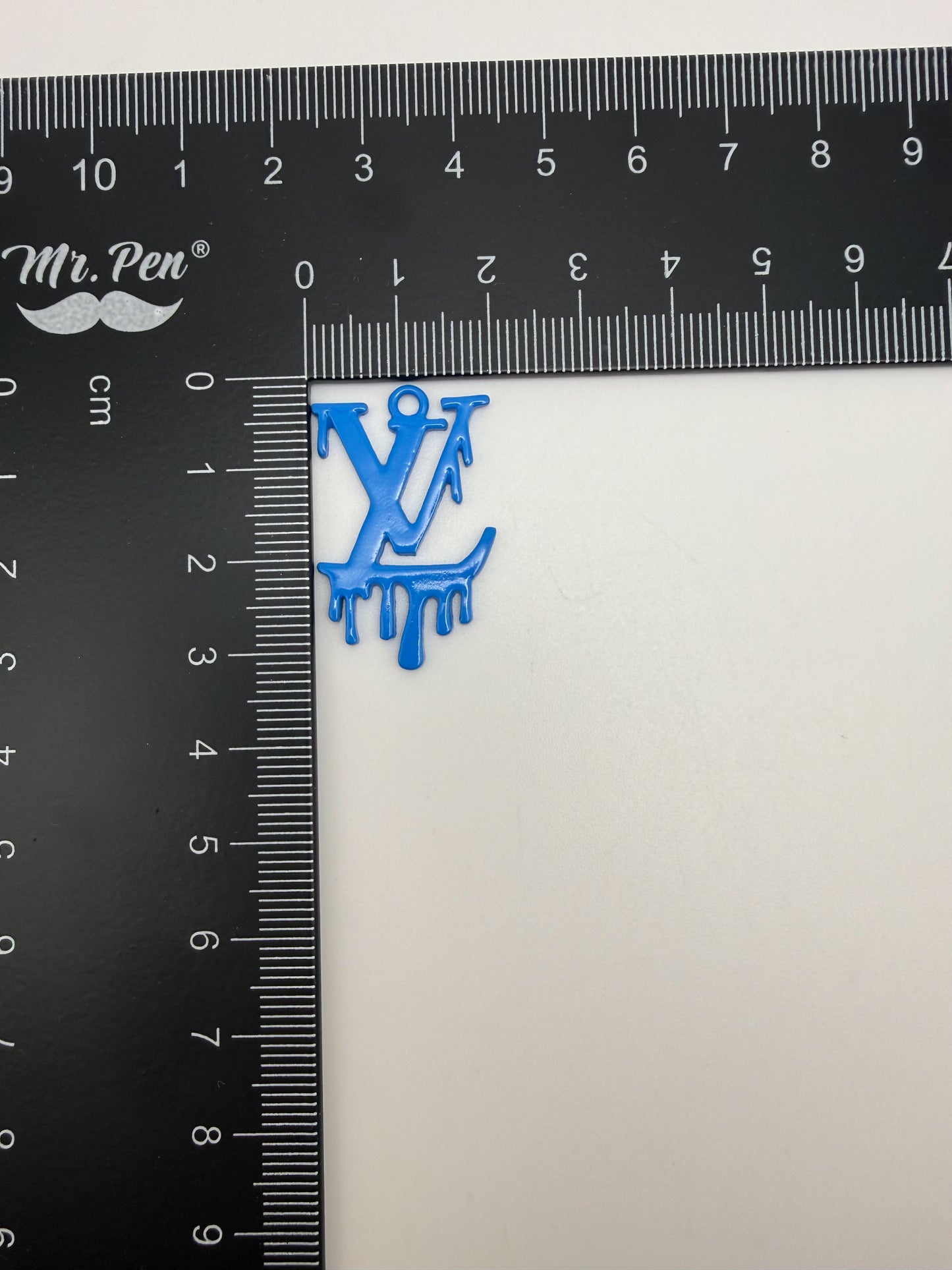 Dripping LV Designer Colorful Enamel Metal DIY Charms