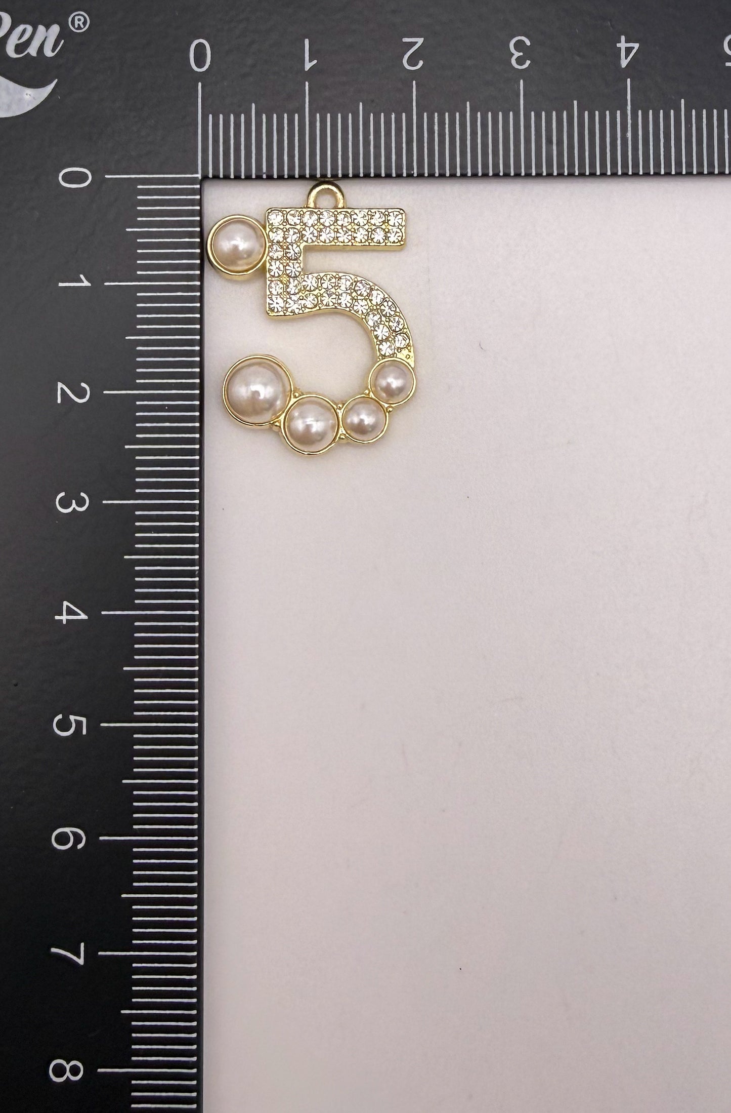 No. 5 CC Inspired Gold Metal Charms
