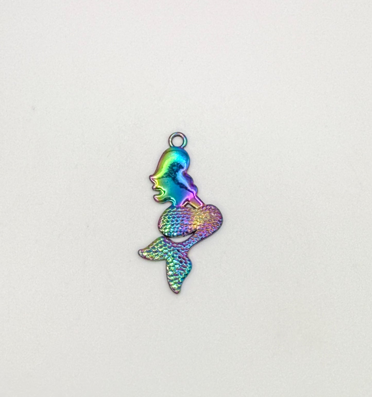 Rainbow Mermaid DIY Pendant Charm