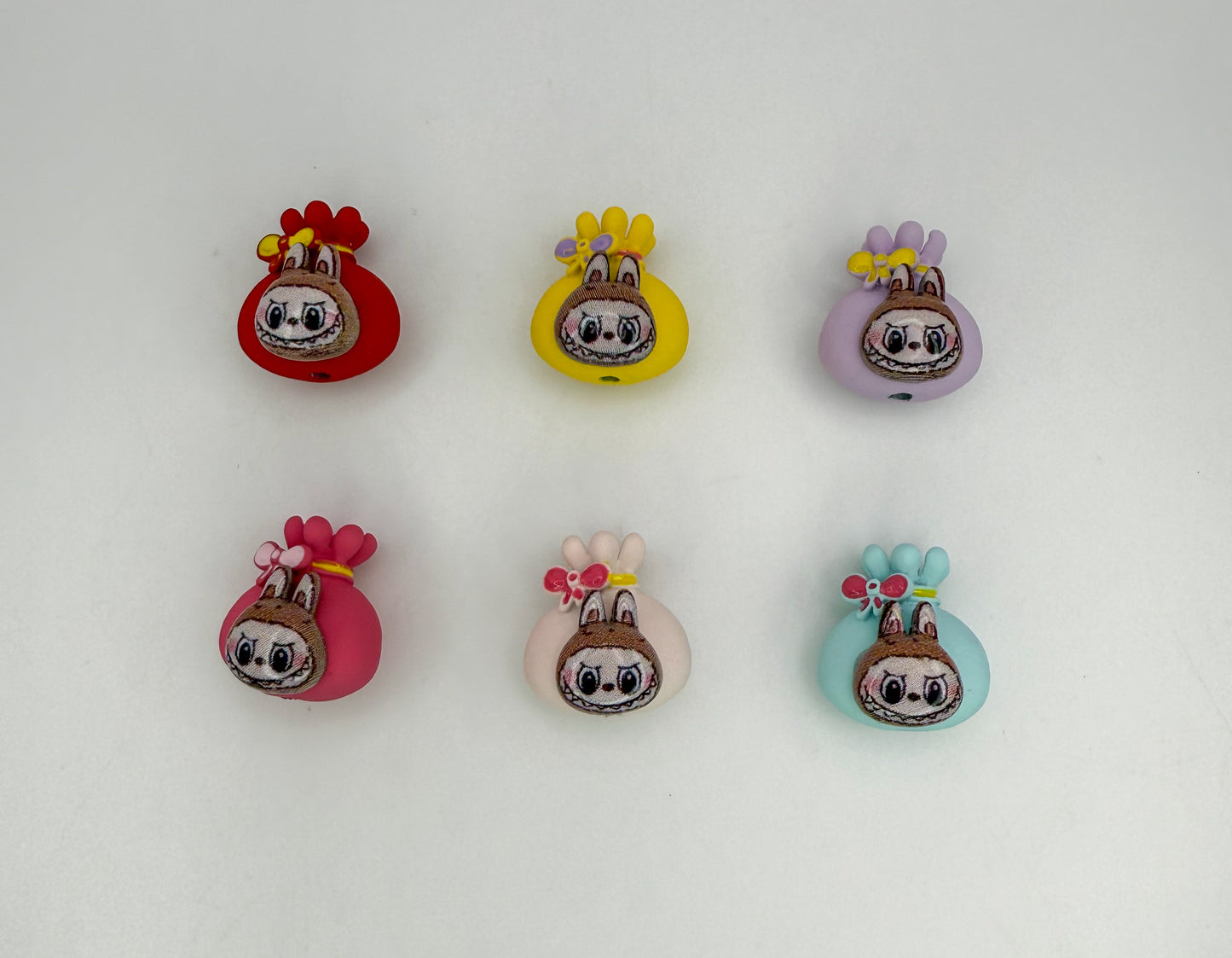 Money Bag Labubu Colorful Charm Beads