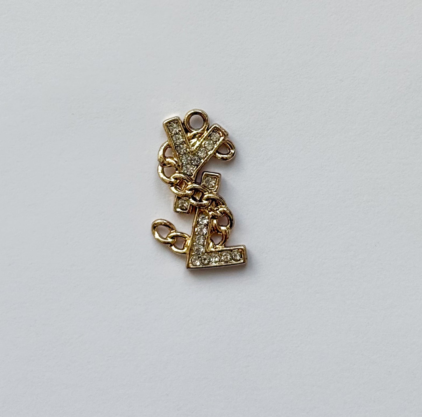YSL Designer Gold or Silver DIY Charms