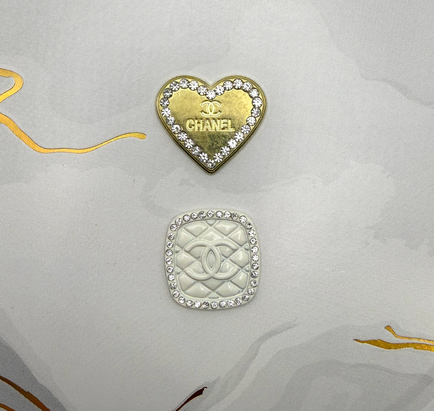 CC Designer Irregular Shaped Metal DIY Charms