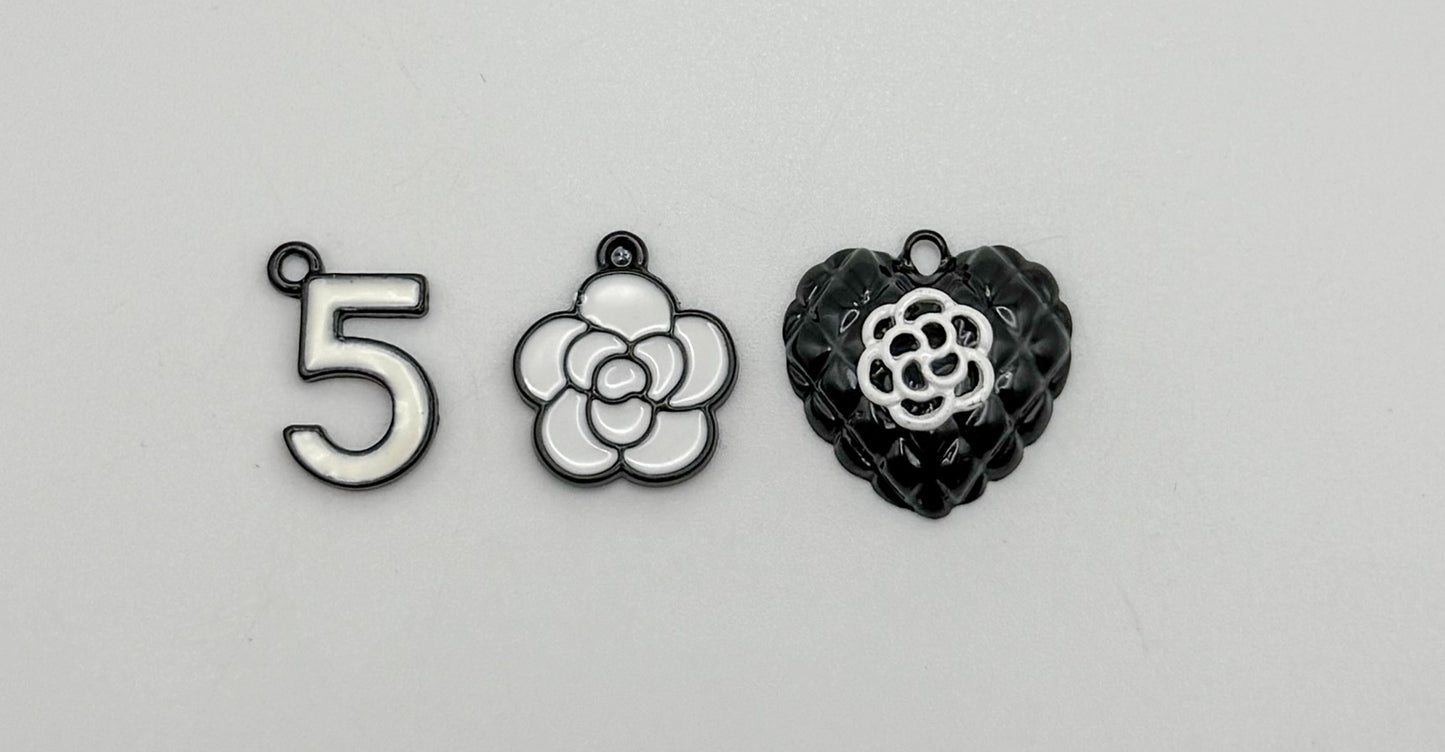 Black & White CC Inspired HQ DIY Charms