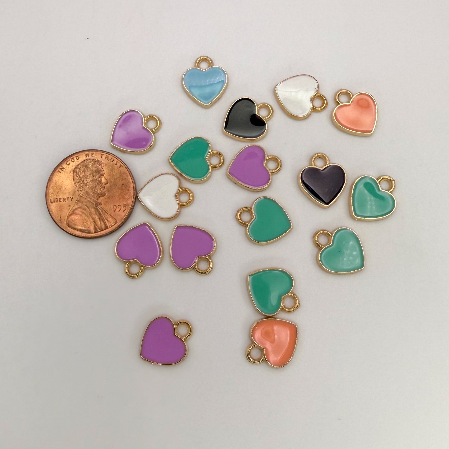 Mini DIY Charms- Bows, Hearts & Stars