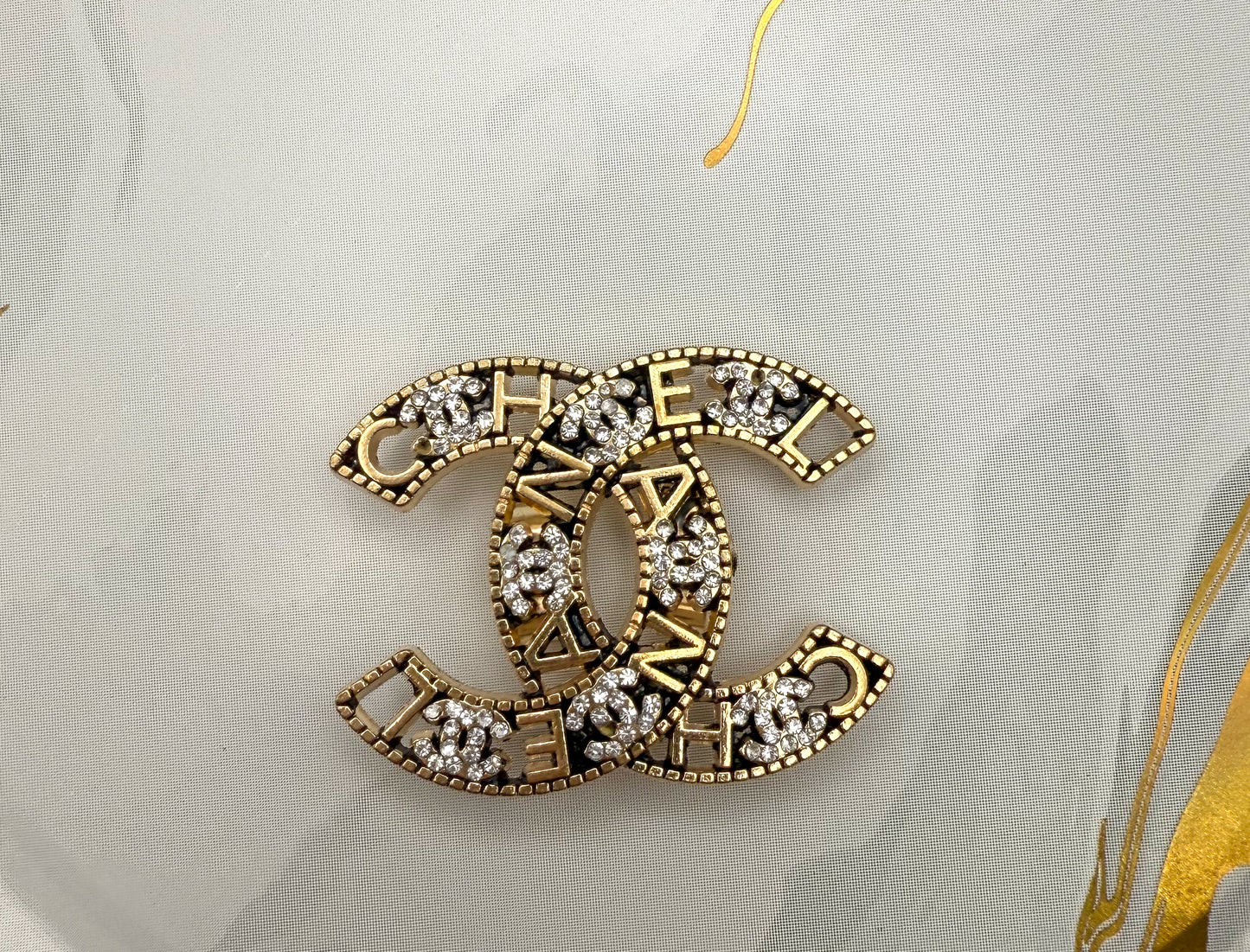 Big Gold CC DIY Charm Accessory