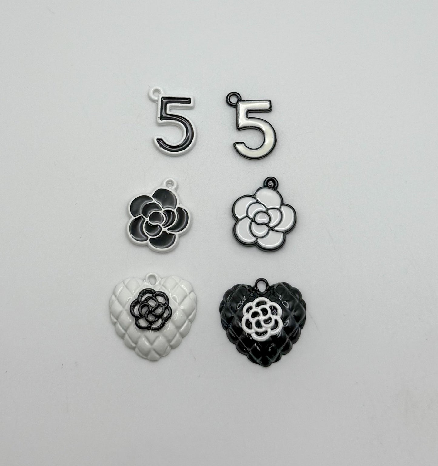 Black & White CC Inspired HQ DIY Charms