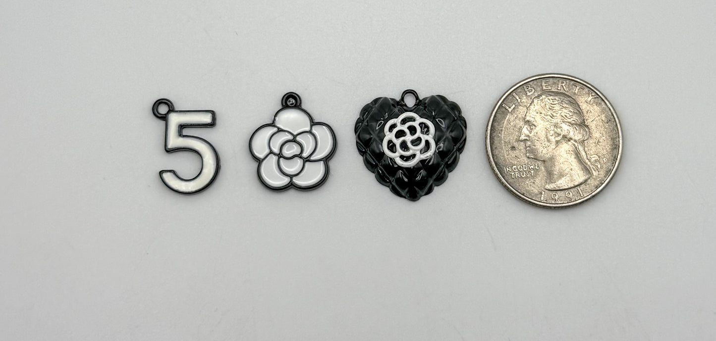 Black & White CC Inspired HQ DIY Charms