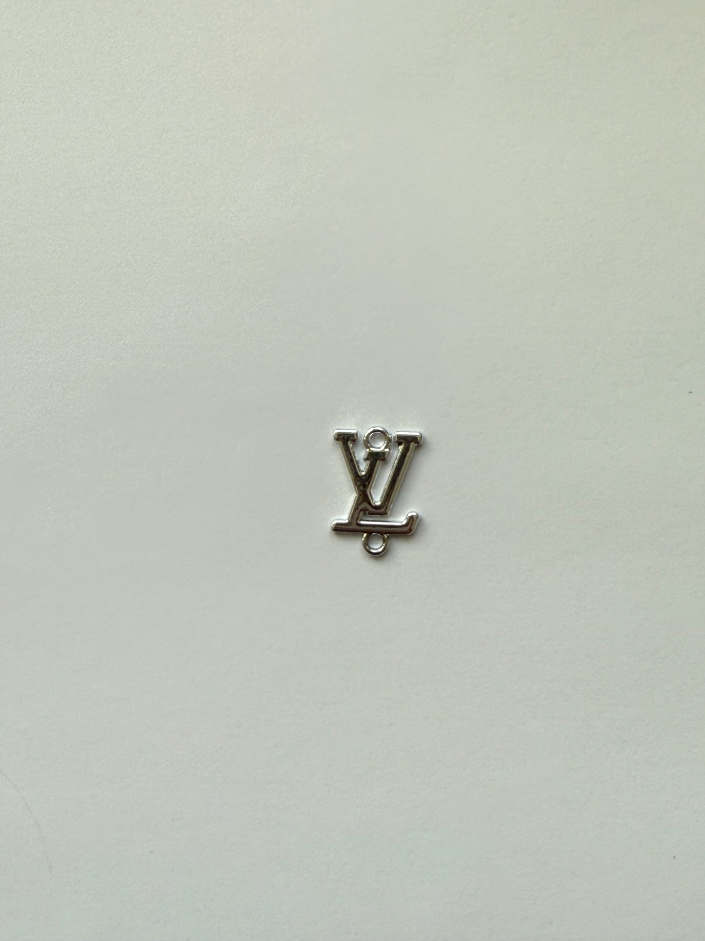 Gold & Silver LV Designer Connector DIY Charms