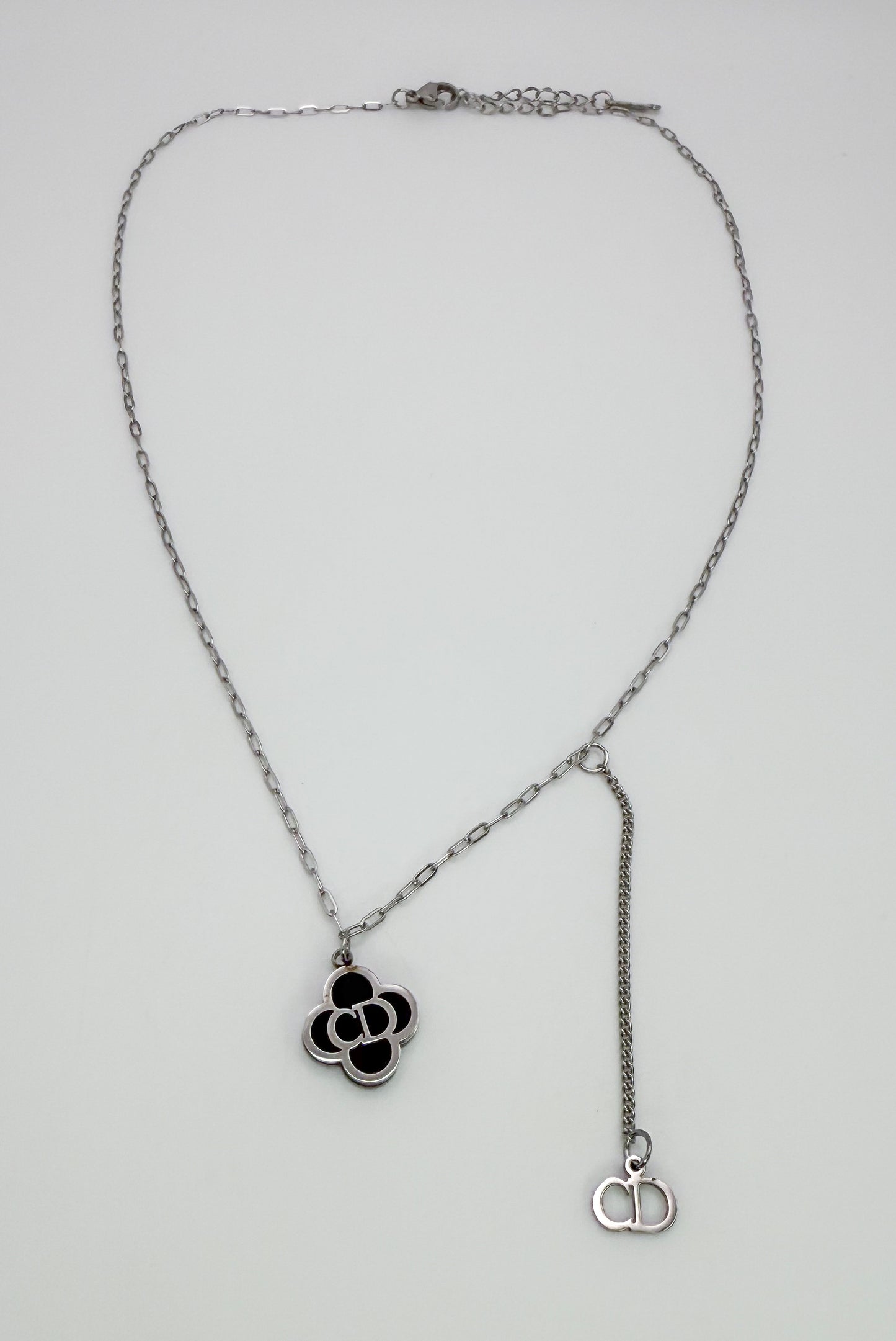 Silver CD Unique Necklace