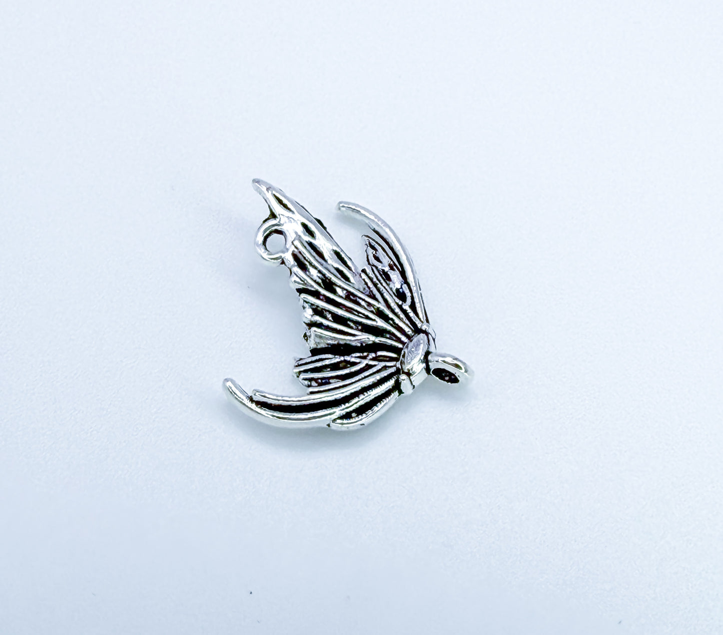 Silver Butterfly Wing Connector DIY Charms