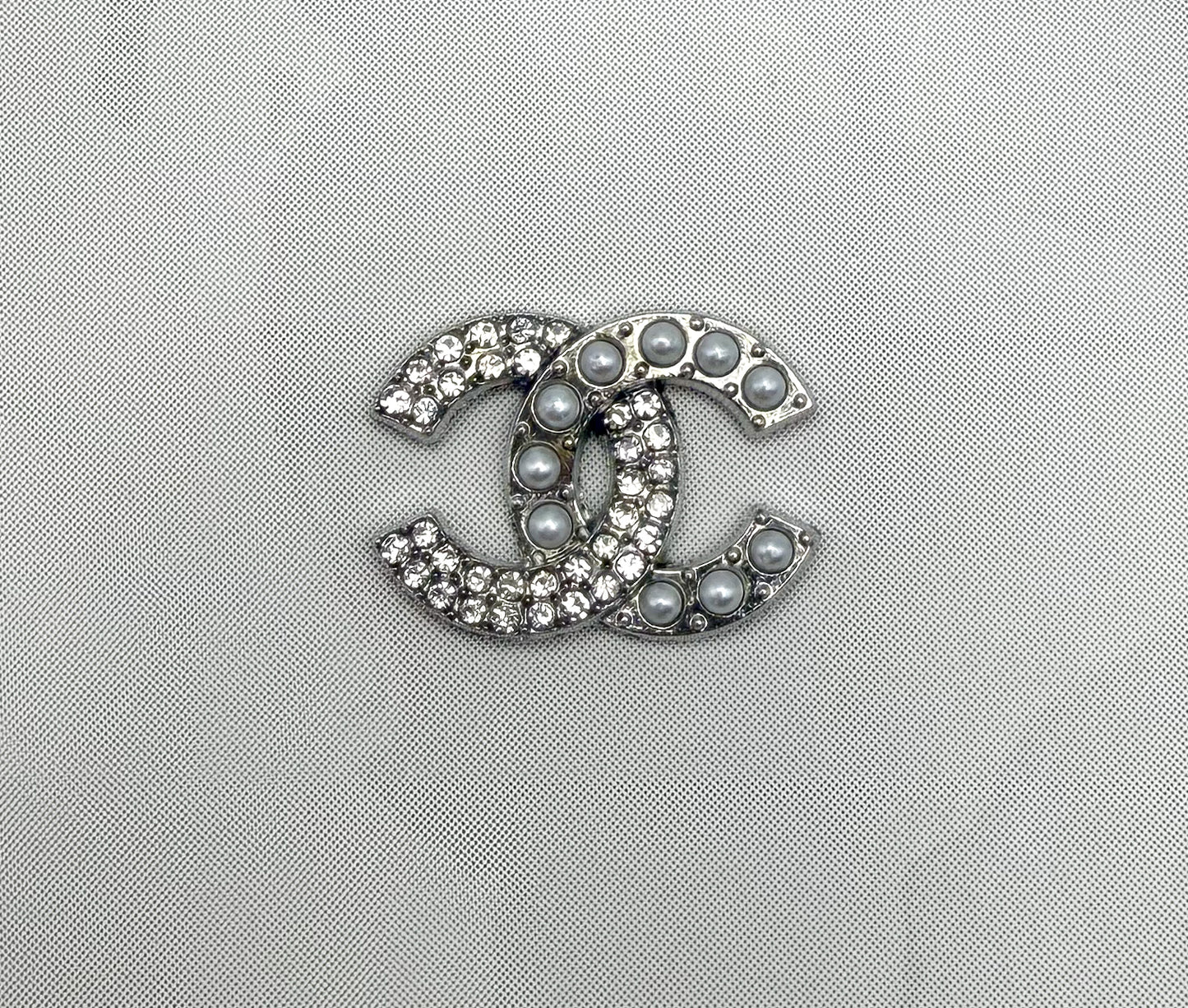Silver & Gold CC Logo DIY Metal Charms