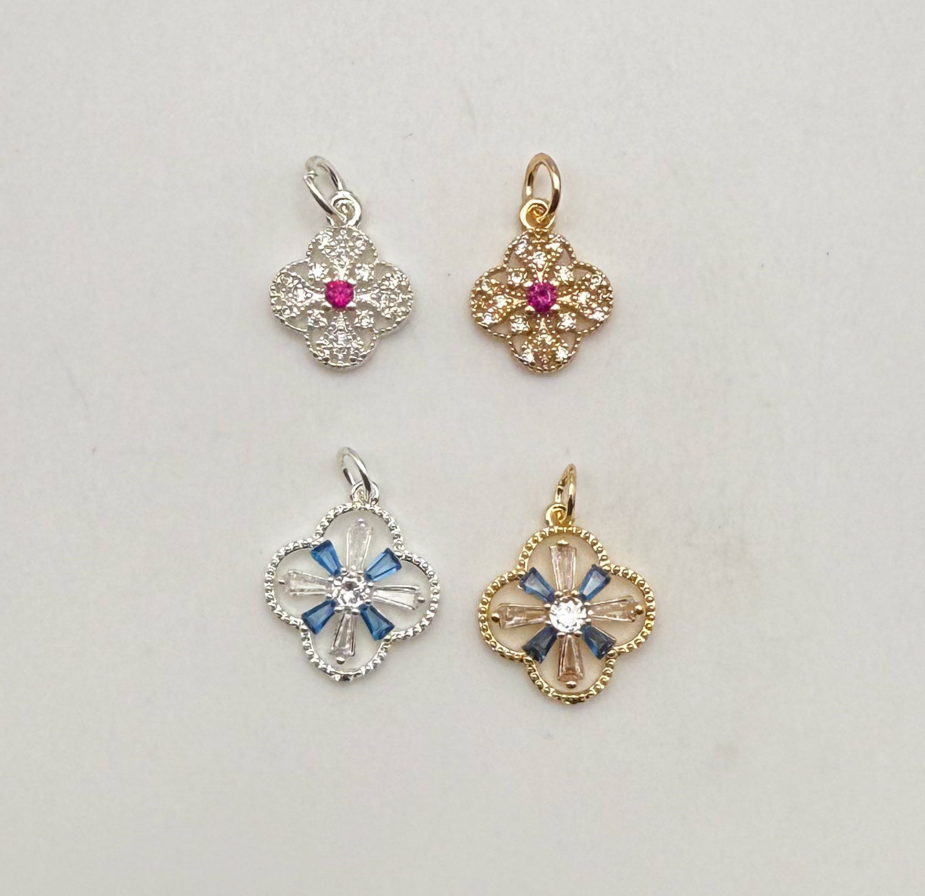 High Quality Clover Design DIY Charms