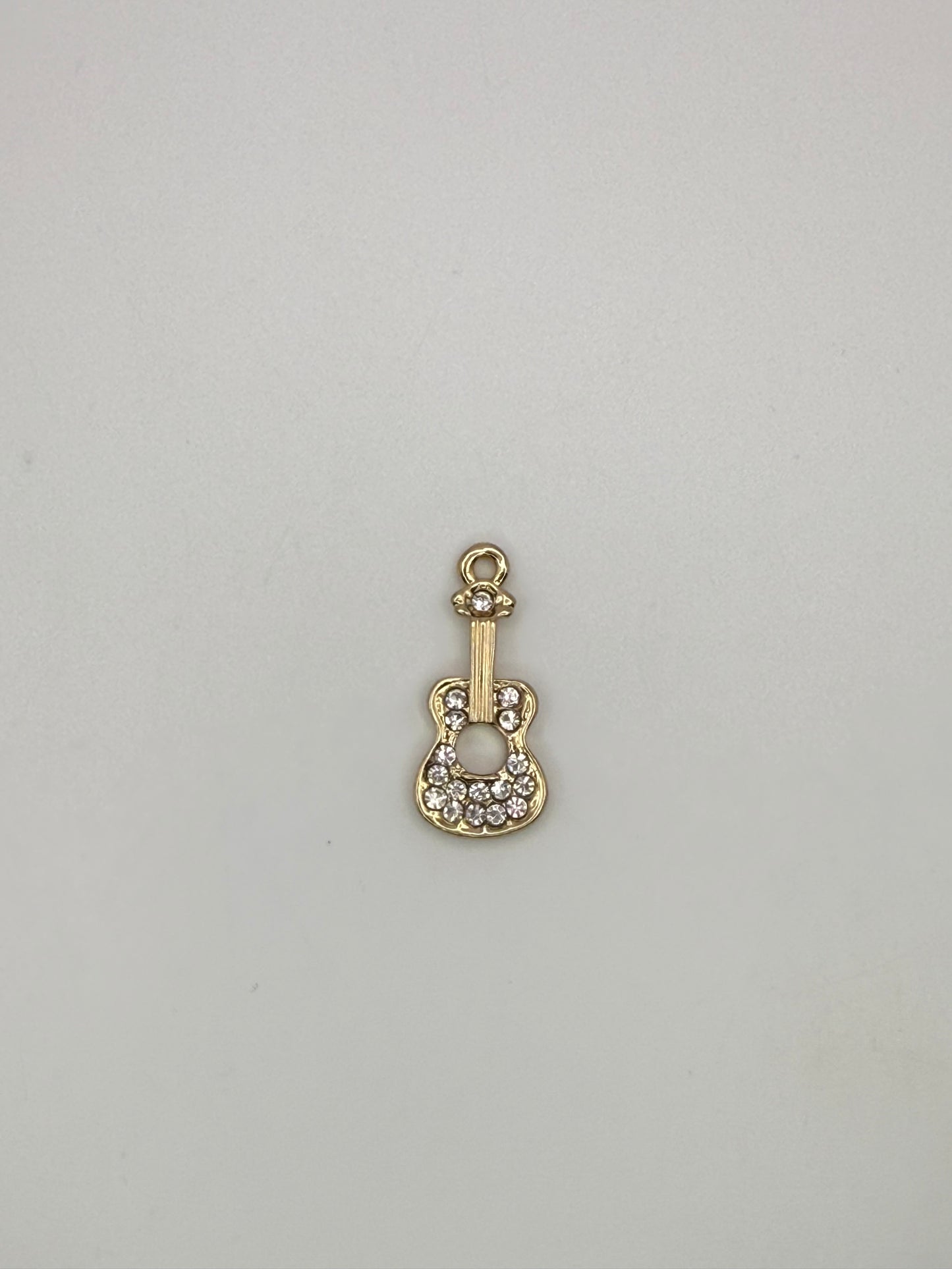 Gold Guitar Pendant