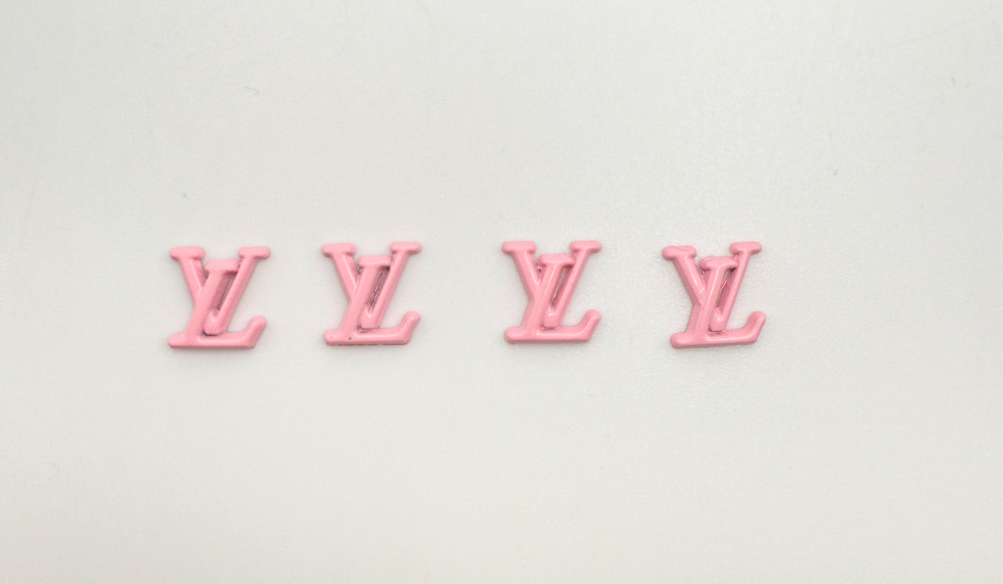 Colorful LV Designer Metal DIY Nail Charms
