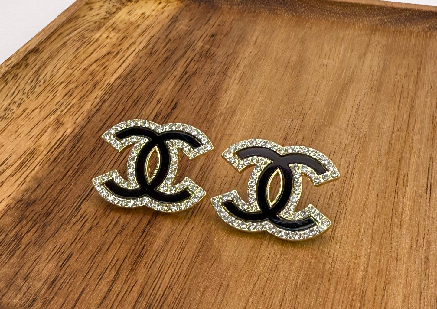 Black Gold CC Designer Studs