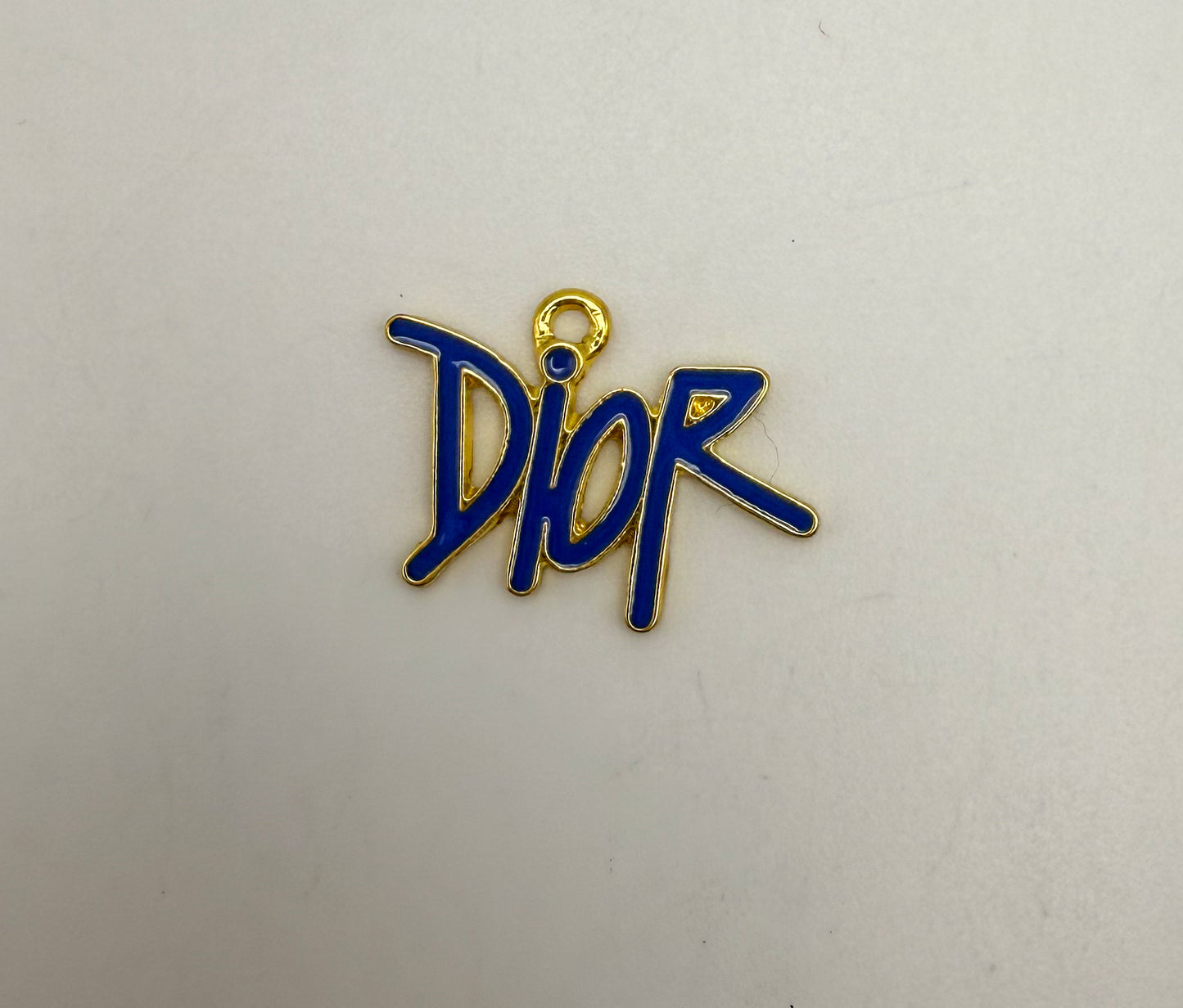 Colorful Enameled Dior Designer Metal Charms