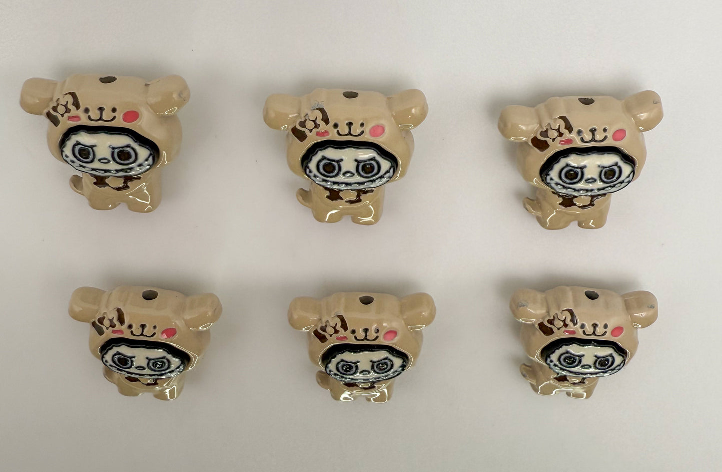 Cosplay Labubu Metal Beads