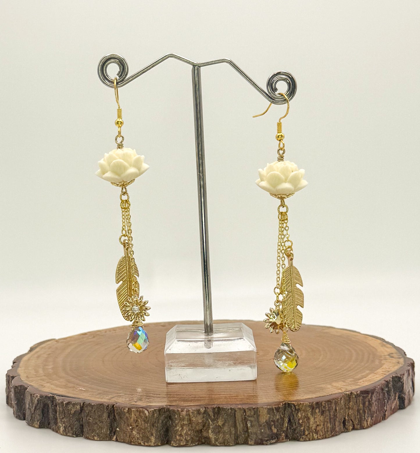 Blossoming Lotus Earrings