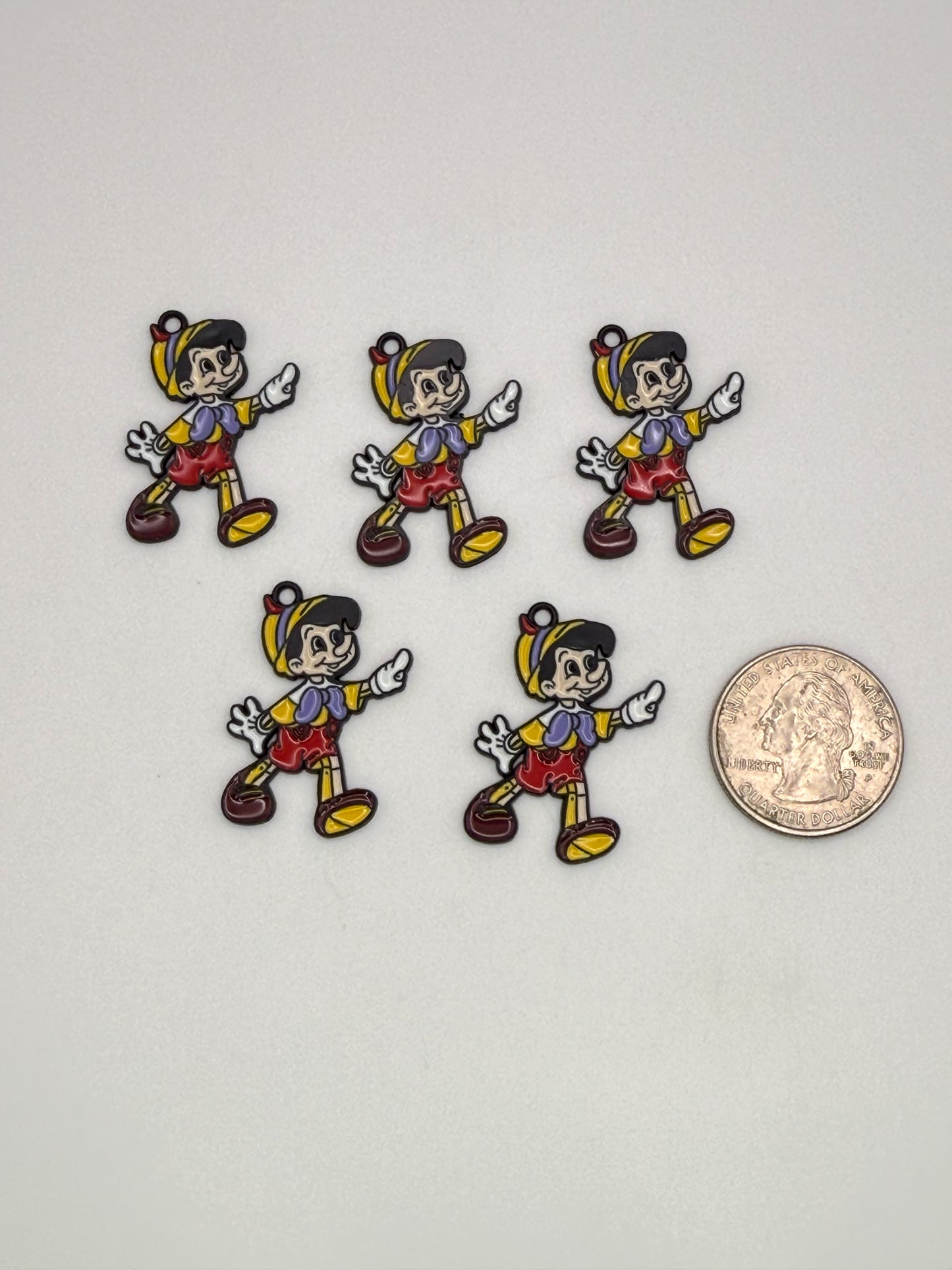Pinocchio DIY Charms