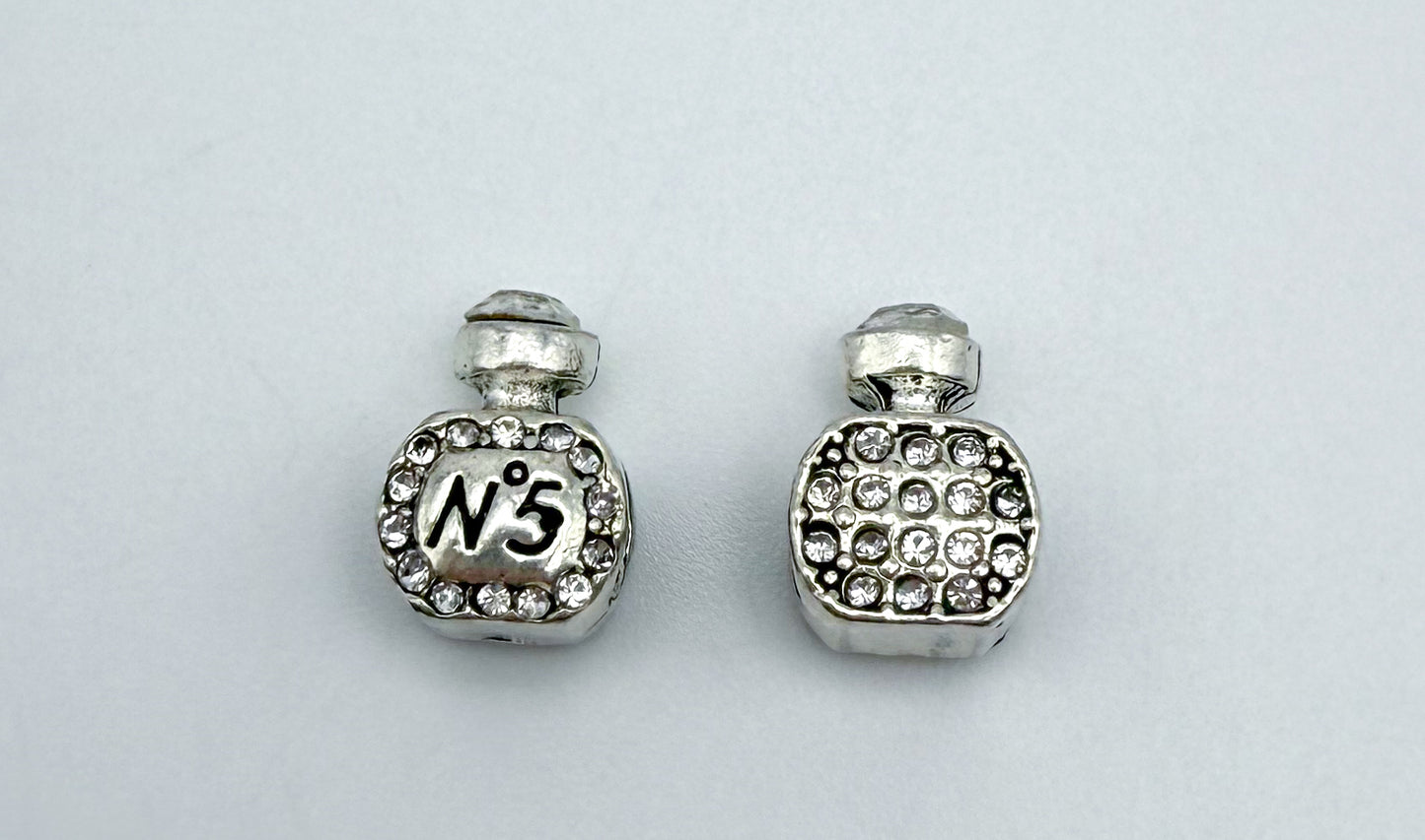 No. 5 Perfume Bottle DIY Spacer Charms-Pandora Style