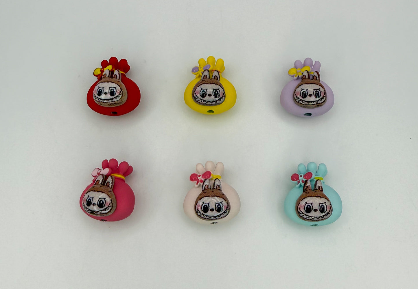 Money Bag Labubu Colorful Charm Beads