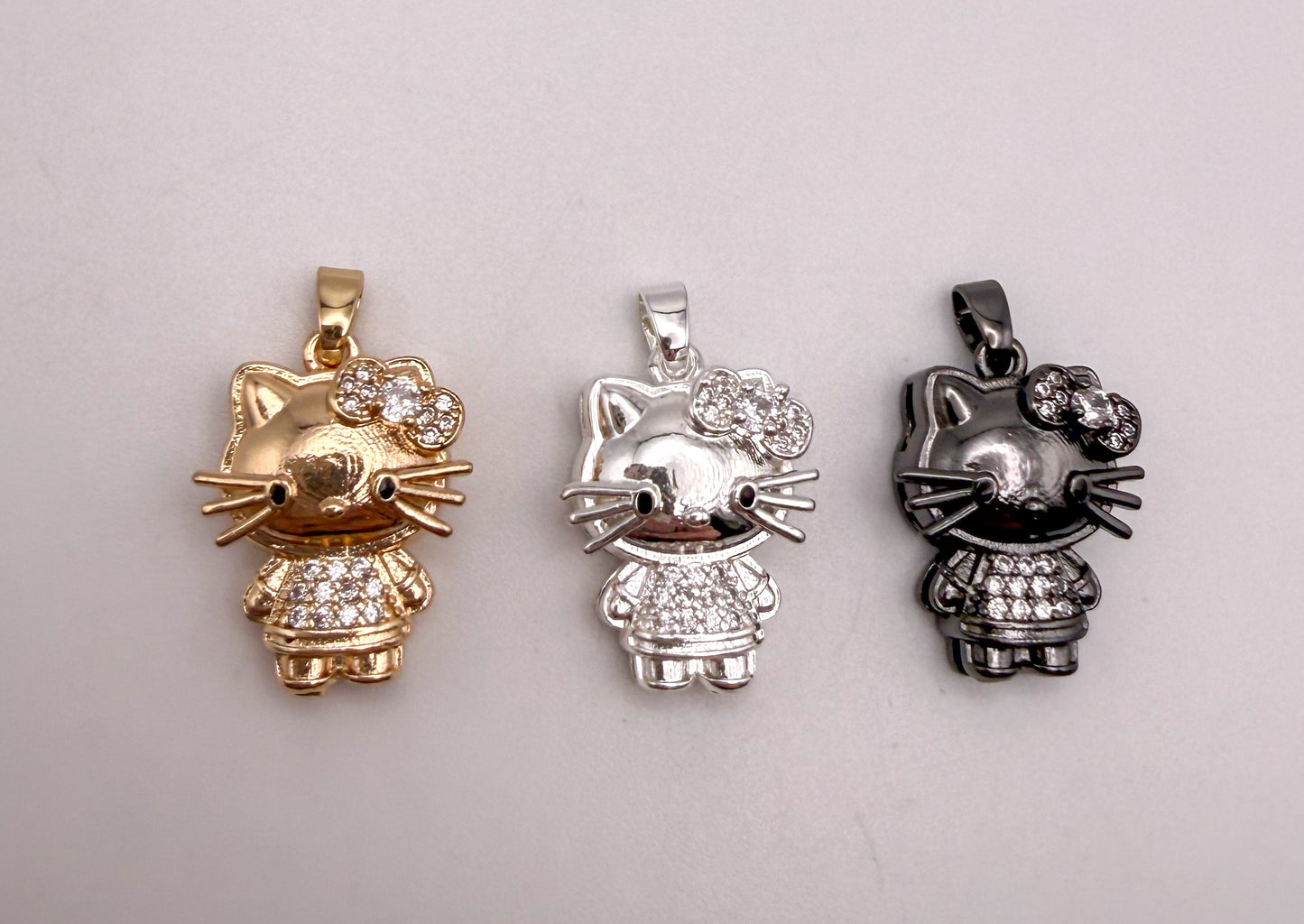 HK Kitty Pendant