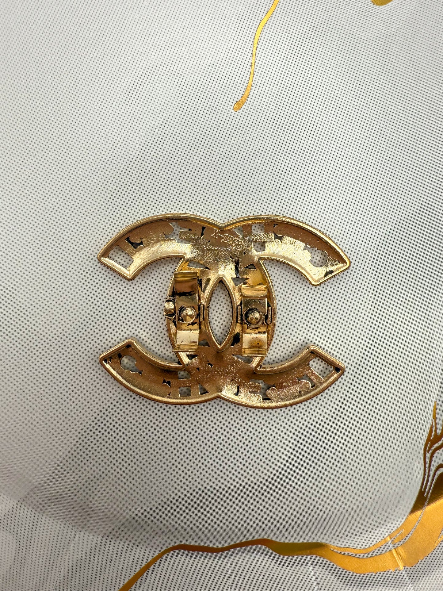 Big Gold CC DIY Charm Accessory