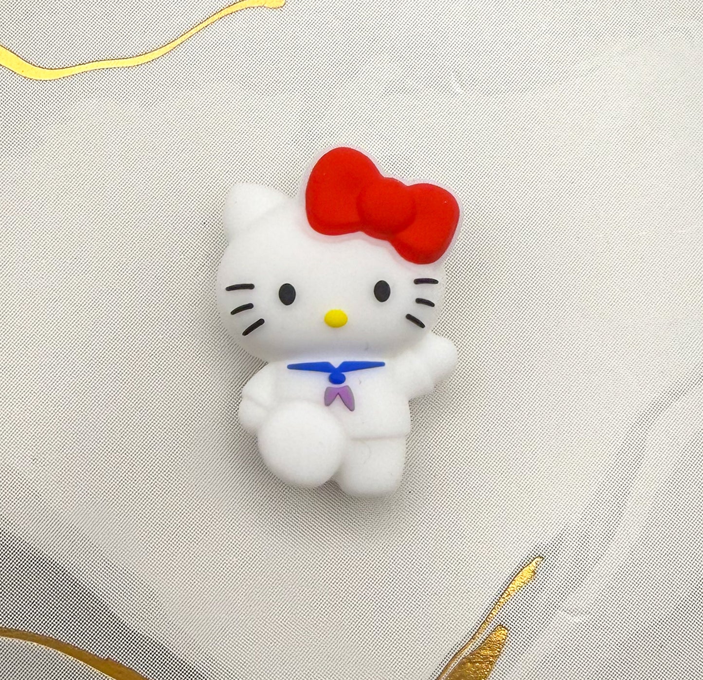 3D Hello Kitty Silicone DIY Pen Focal Bead