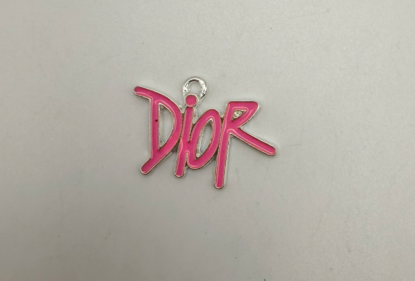 Colorful Enameled Dior Designer Metal Charms