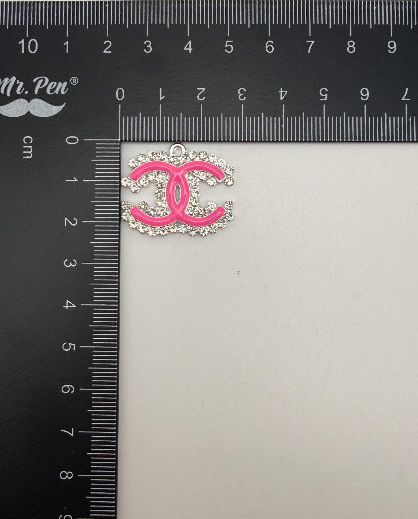High Quality Bling CC Designer Pendant Charm