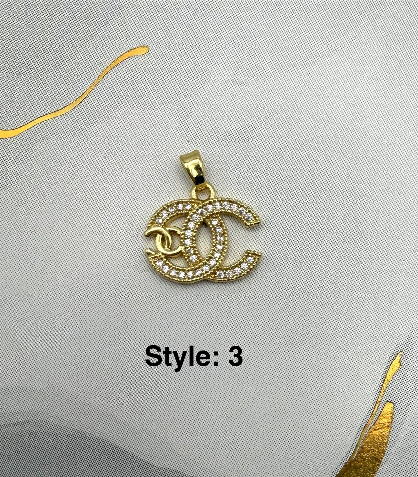 High Quality CC Chanel Designer Charm Pendants