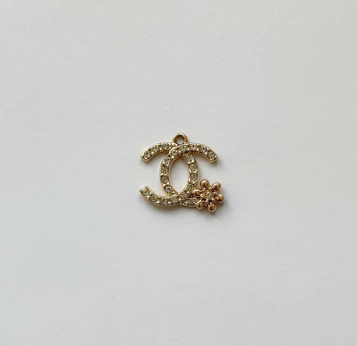 NEW Flower CC Designer Silver or Gold DIY Charms