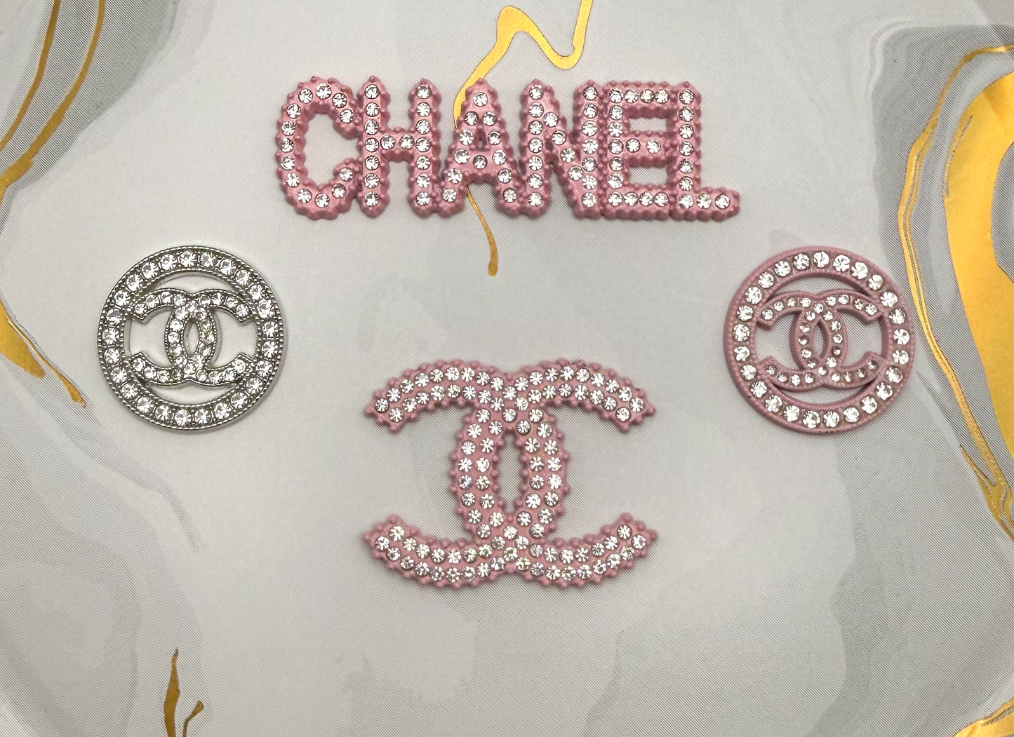 Assorted CC Designer DIY Metal Charms-High Quality