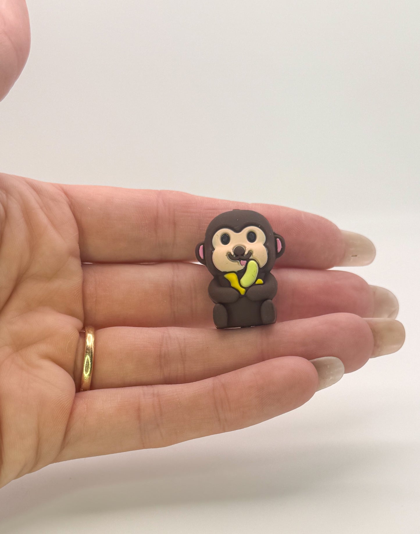 3D Silicone Animal DIY Pen Focal Beads