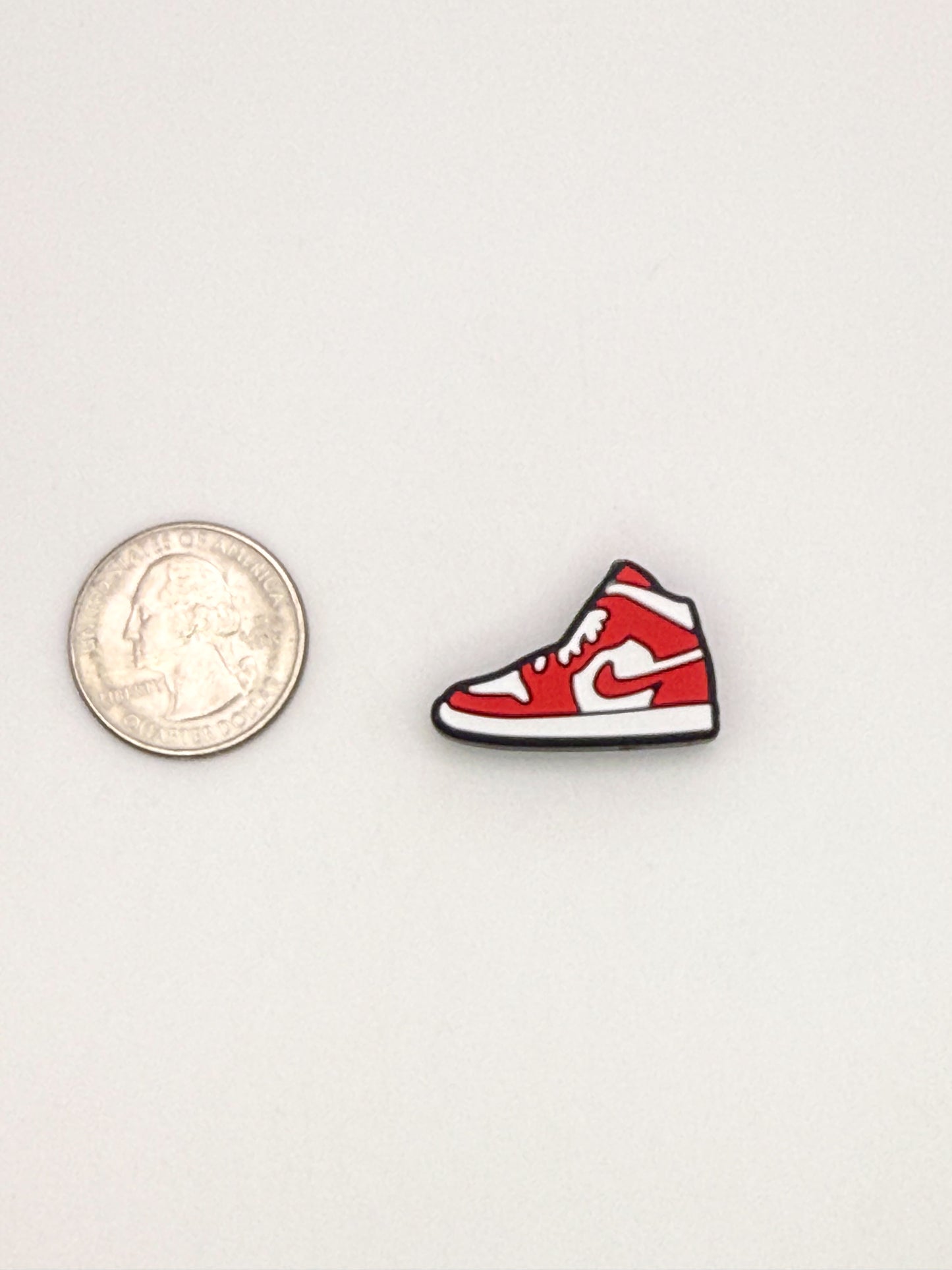 Red N!KE Shoe DIY Pen Focal Beads