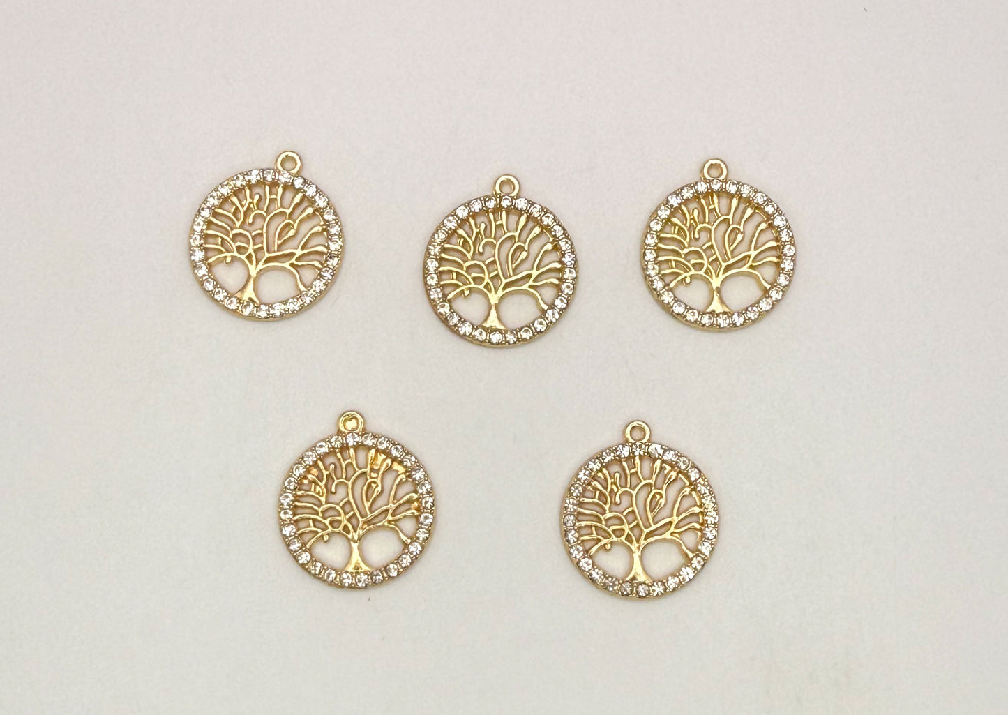 Gold Tree of Life DIY Charms