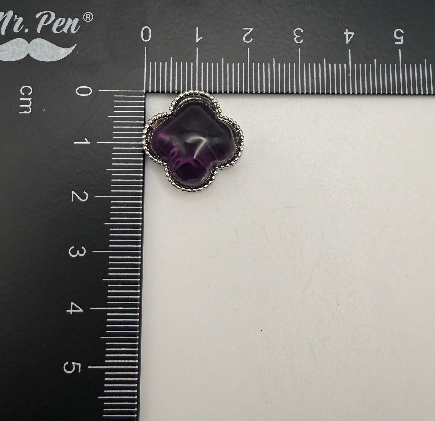 Big Statement Clover Metal Charm Spacer Beads