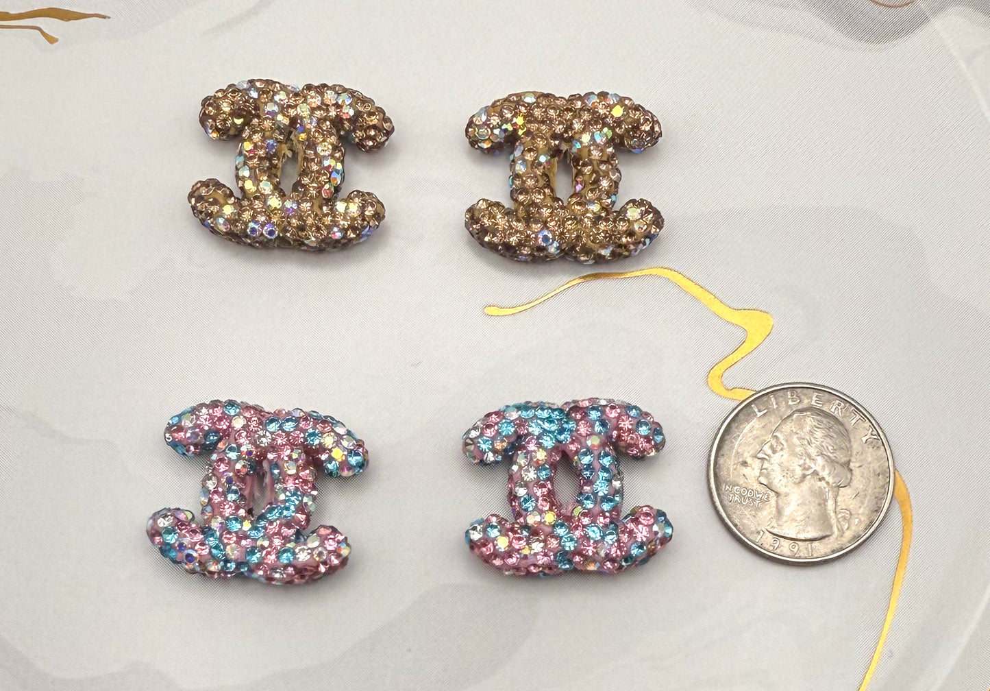 CC Rhinestone DIY Beads for DIY Crafting
