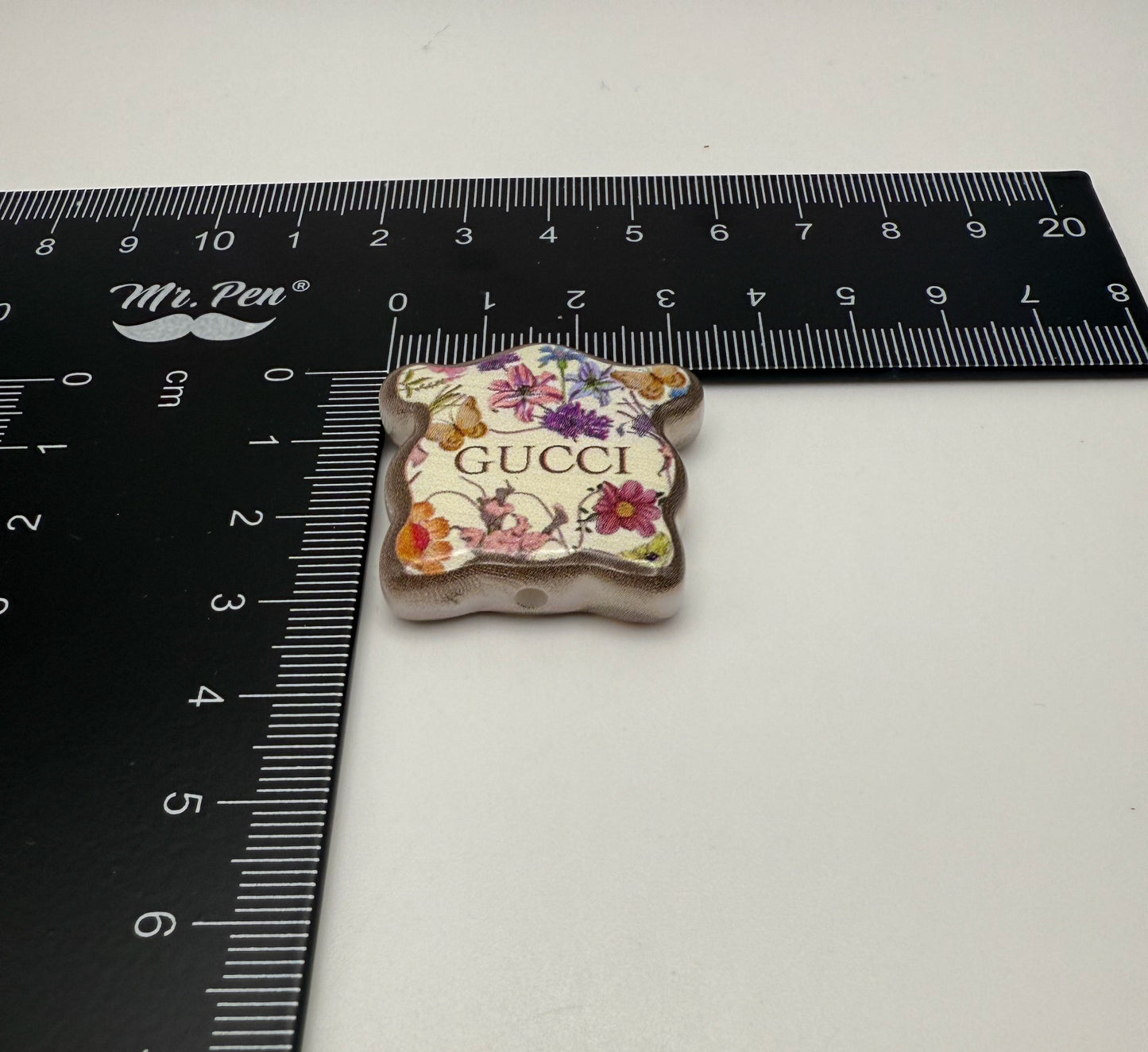 Designer Heart Shaped Acrylic DIY Beads