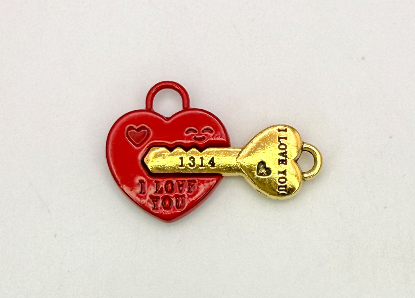 Gold/Silver & Red/Gold Magnetic DIY Charm set