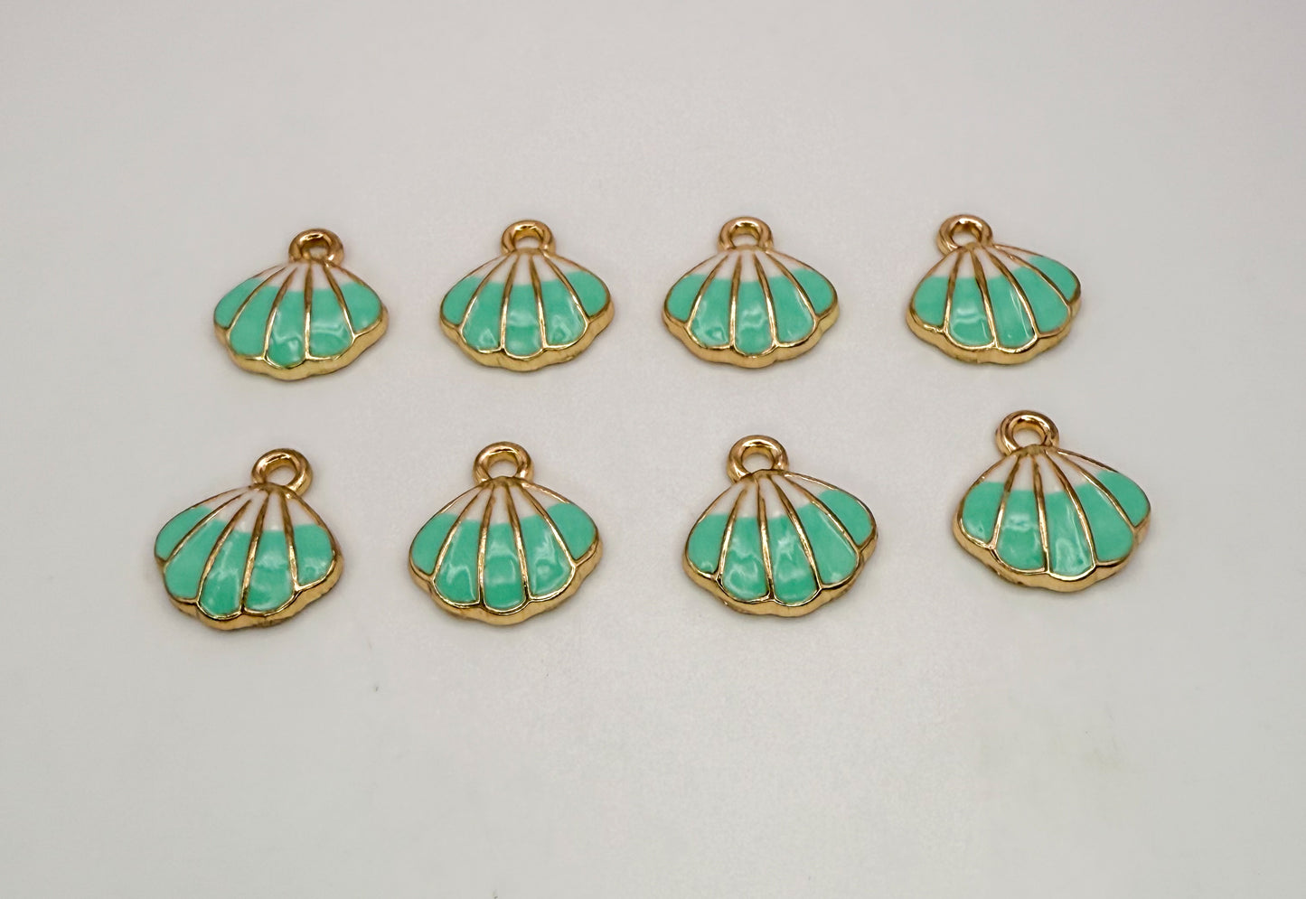 Gold & Turquoise DIY Charms