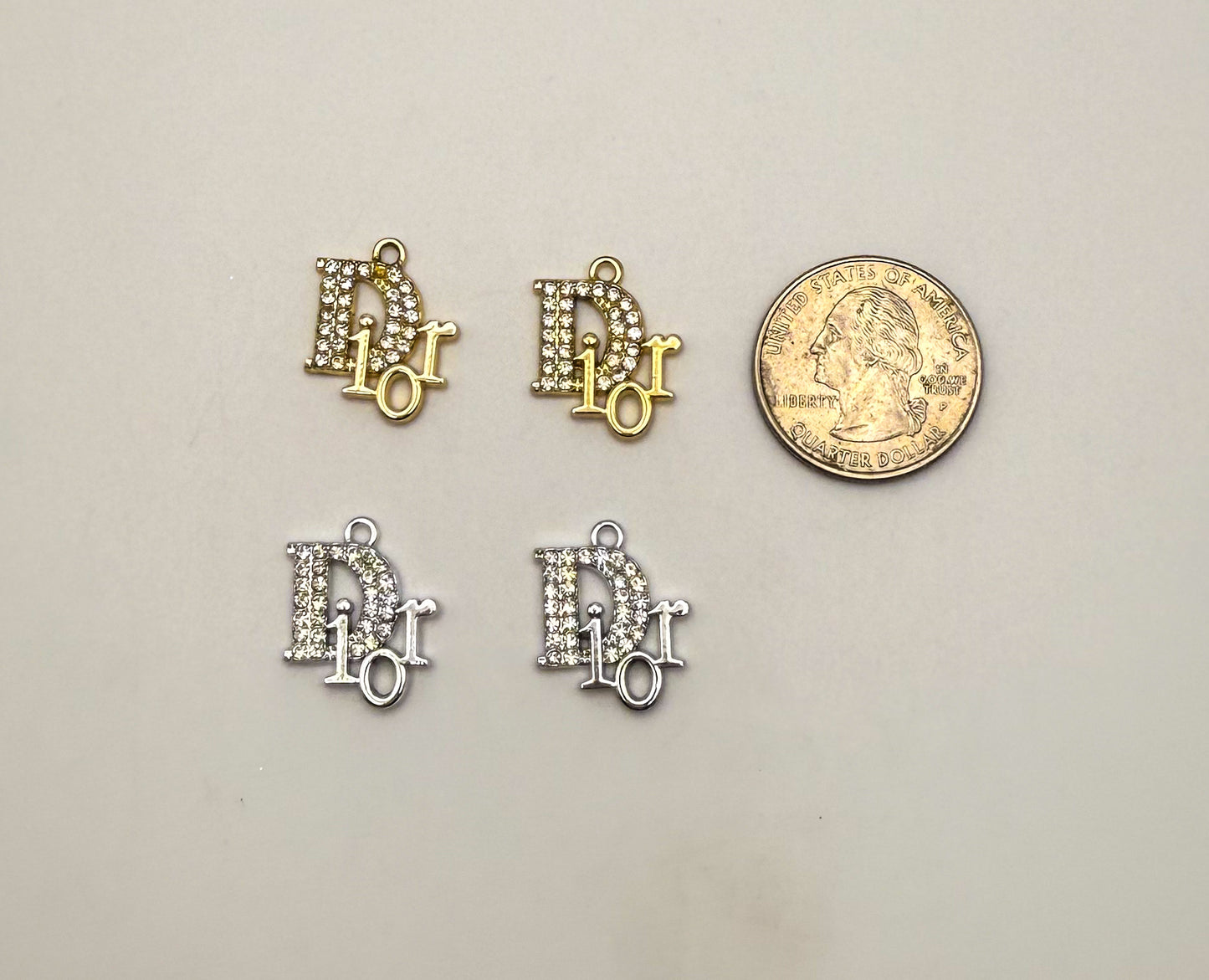 Dior Gold and Silver DIY Charms