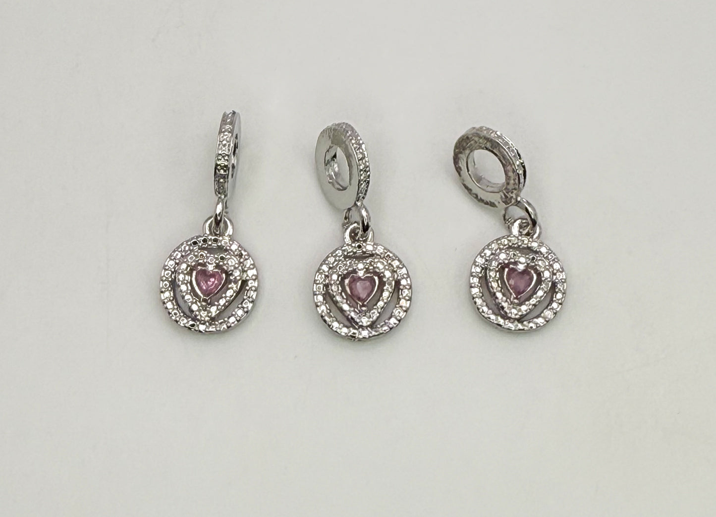 Silver Charm Bracelet DIY Charms-Coffee, Heart & Wings