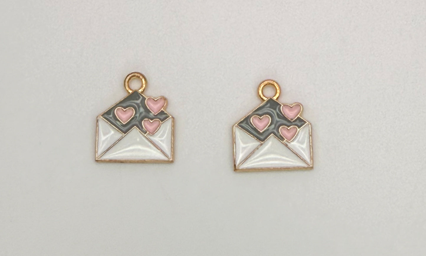 Love Letter Gold DIY Metal Charms