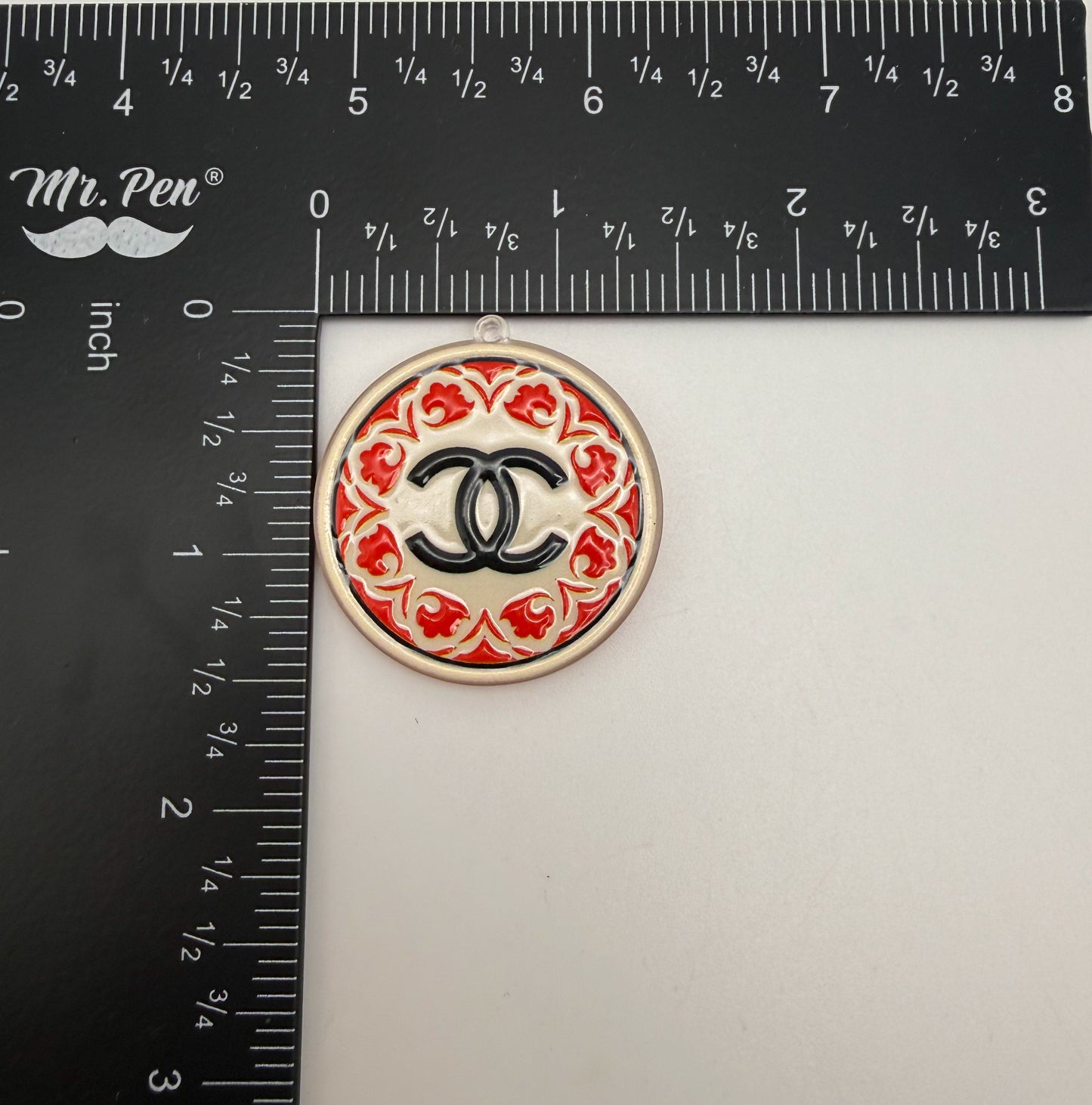 NEW Special Designer Perfume Bottle & Circle Acrylic DIY Charms Keychain