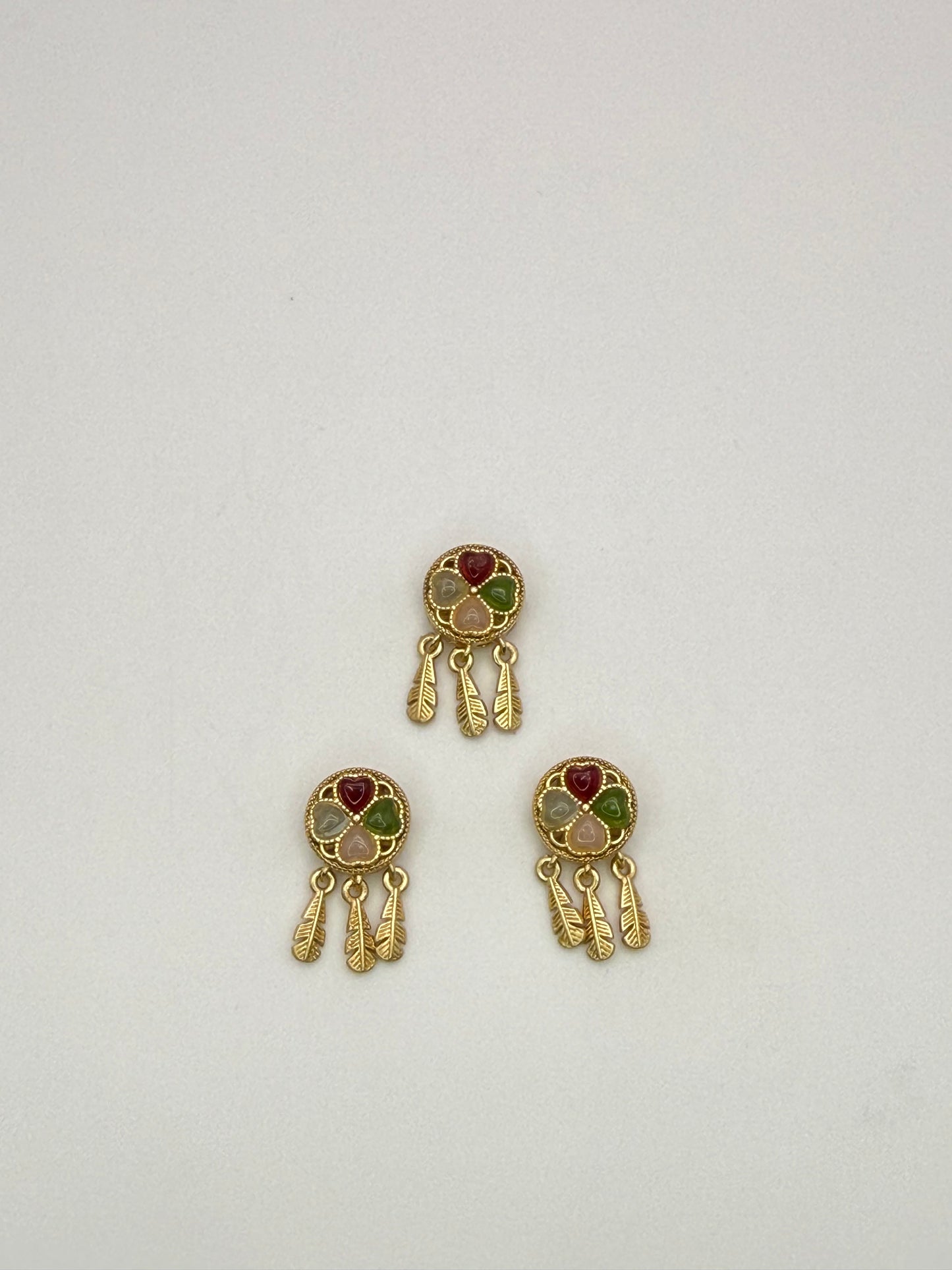 Gold Dreamcatcher DIY Spacer Charm
