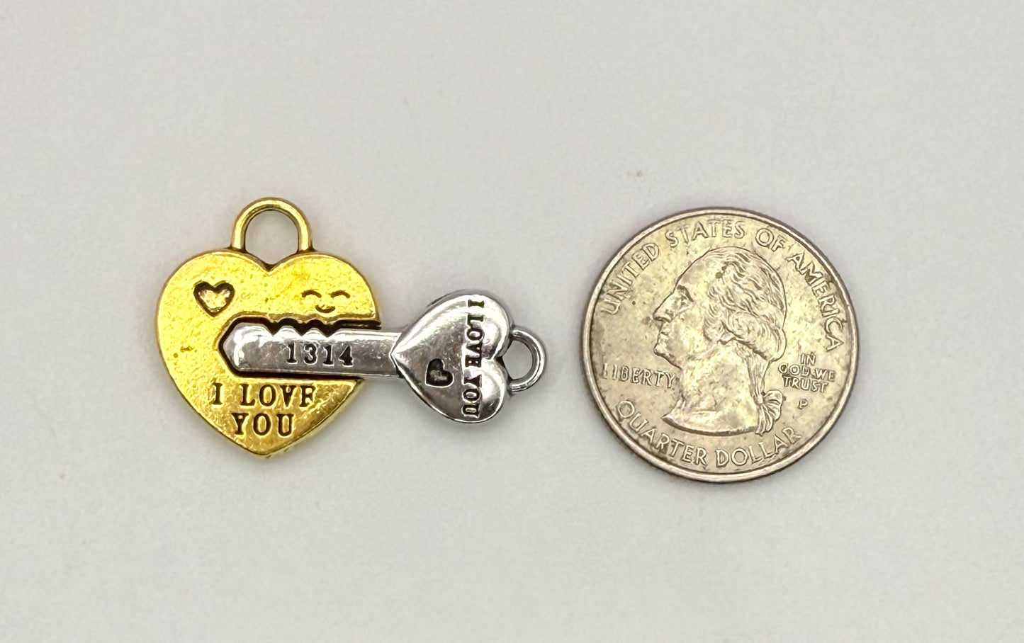 Gold/Silver & Red/Gold Magnetic DIY Charm set