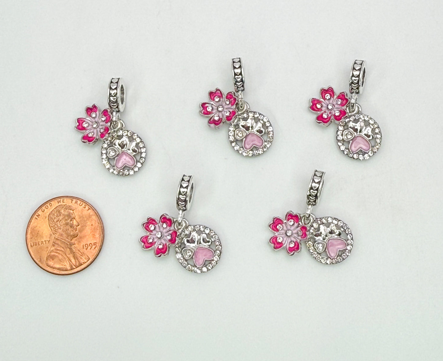 High Quality DIY Spacer Charms for Charm Bracelets