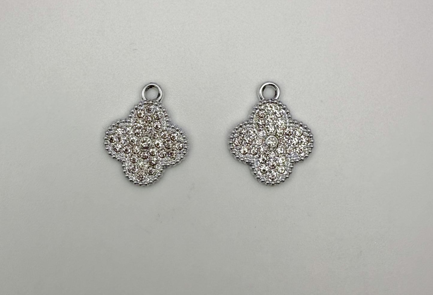 LV Bling Clover Charms (Gold & Silver)