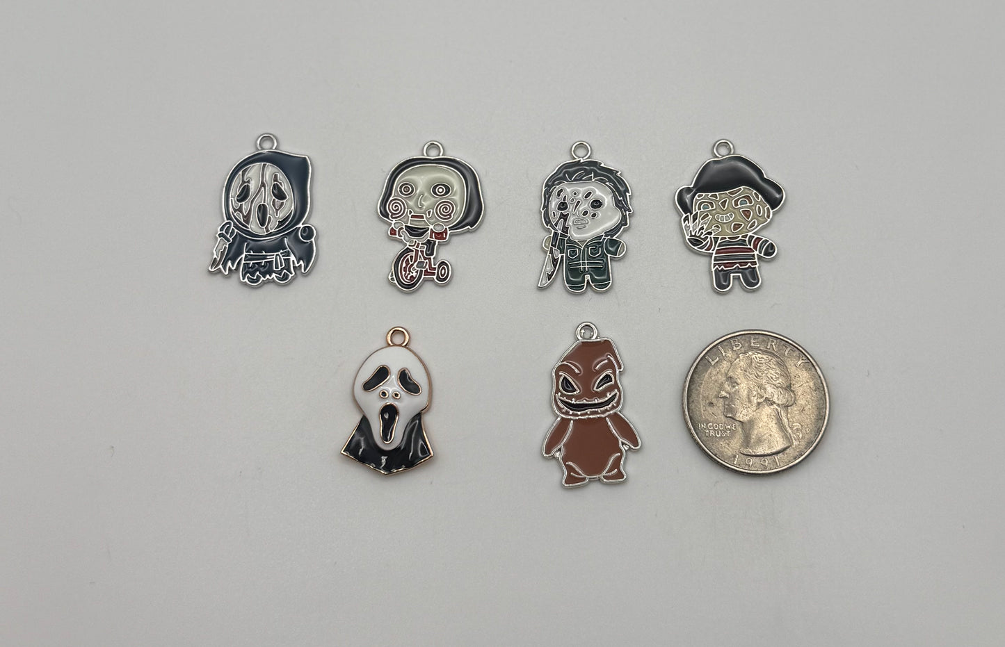 Variety Halloween Character DIY Metal Charms